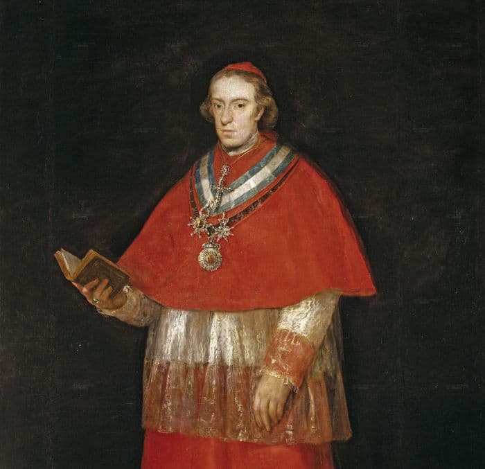 El primado Luis María de Borbón (retratado por Goya) llevó la custodia a Sevilla en 1808 El primado Luis María de Borbón (retratado por Goya) llevó la custodia a Sevilla en 1808