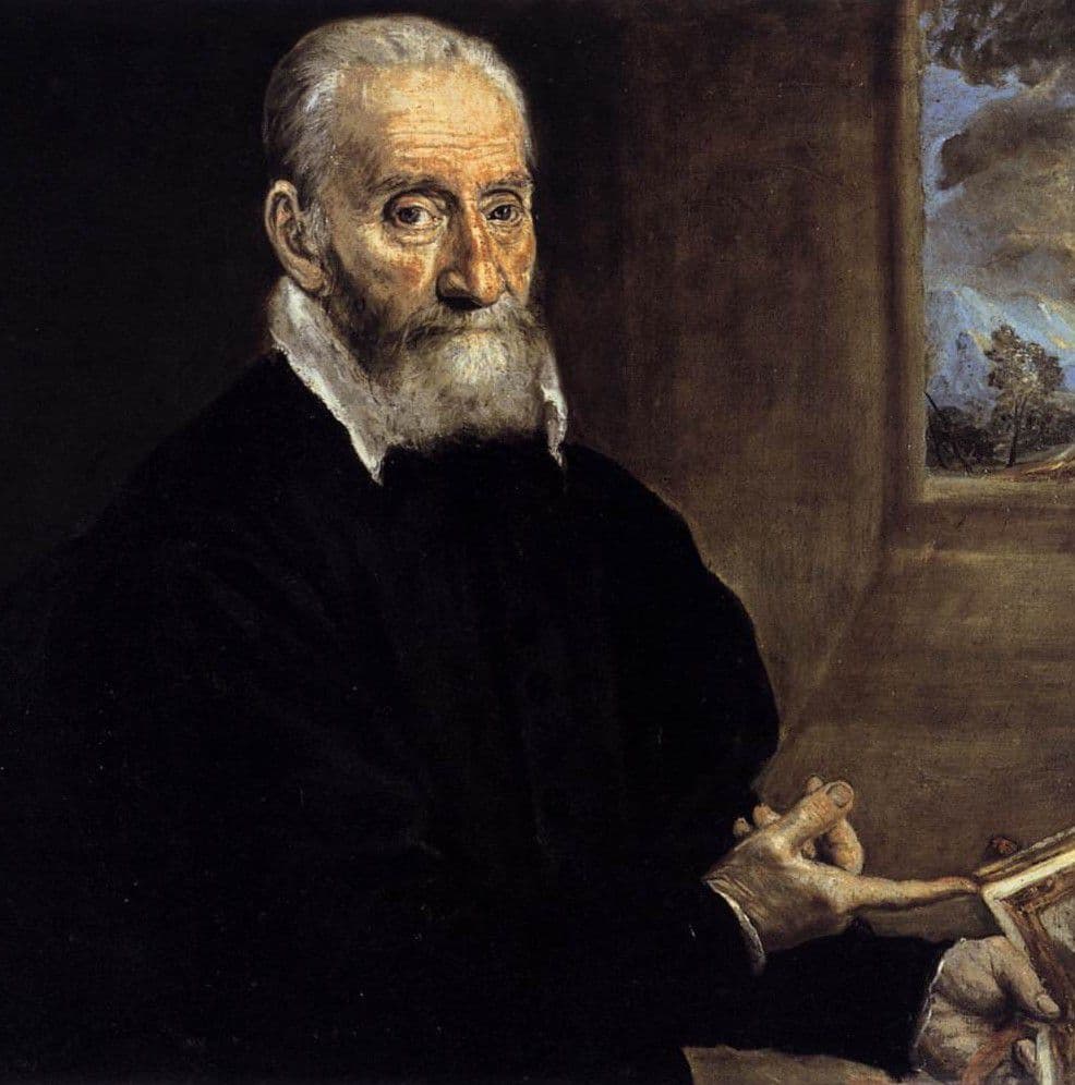 El Greco. Retrato de Julio Clovio (1572) El Greco. Retrato de Julio Clovio (1572)