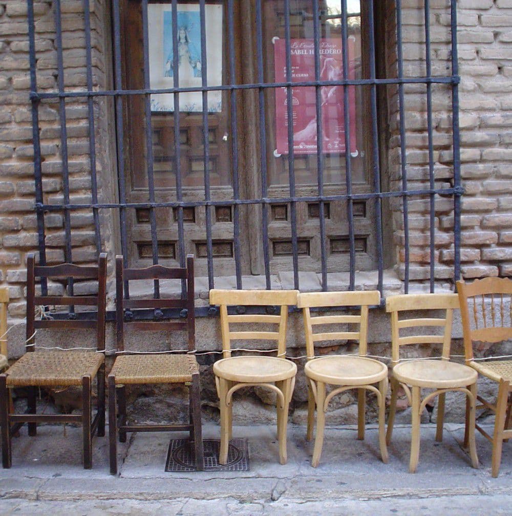 Asientos en la calle de la Trinidad Asientos en la calle de la Trinidad