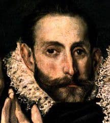 El Greco. Posible autorretrato en el Entierro del señor de Orgaz El Greco. Posible autorretrato en el Entierro del señor de Orgaz