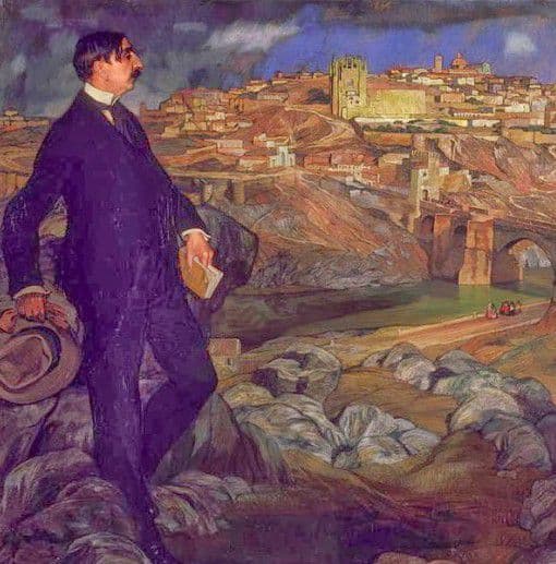 Maurice Barres pintado por Ignacio Zuloaga en 1913 Maurice Barres pintado por Ignacio Zuloaga en 1913