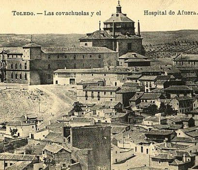 El Hospital en una postal hacia 1920 El Hospital en una postal hacia 1920