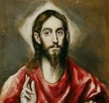 El Salvador. Lienzo del Apostolado de Almadrones El Salvador. Lienzo del Apostolado de Almadrones